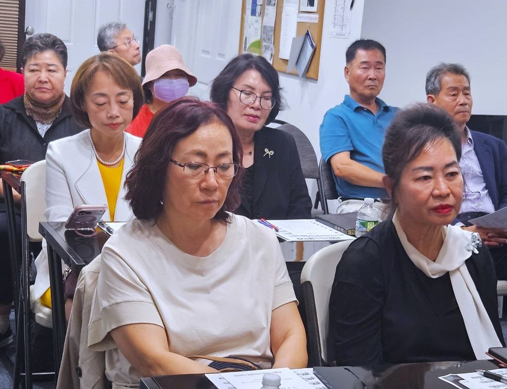개강예배 현장